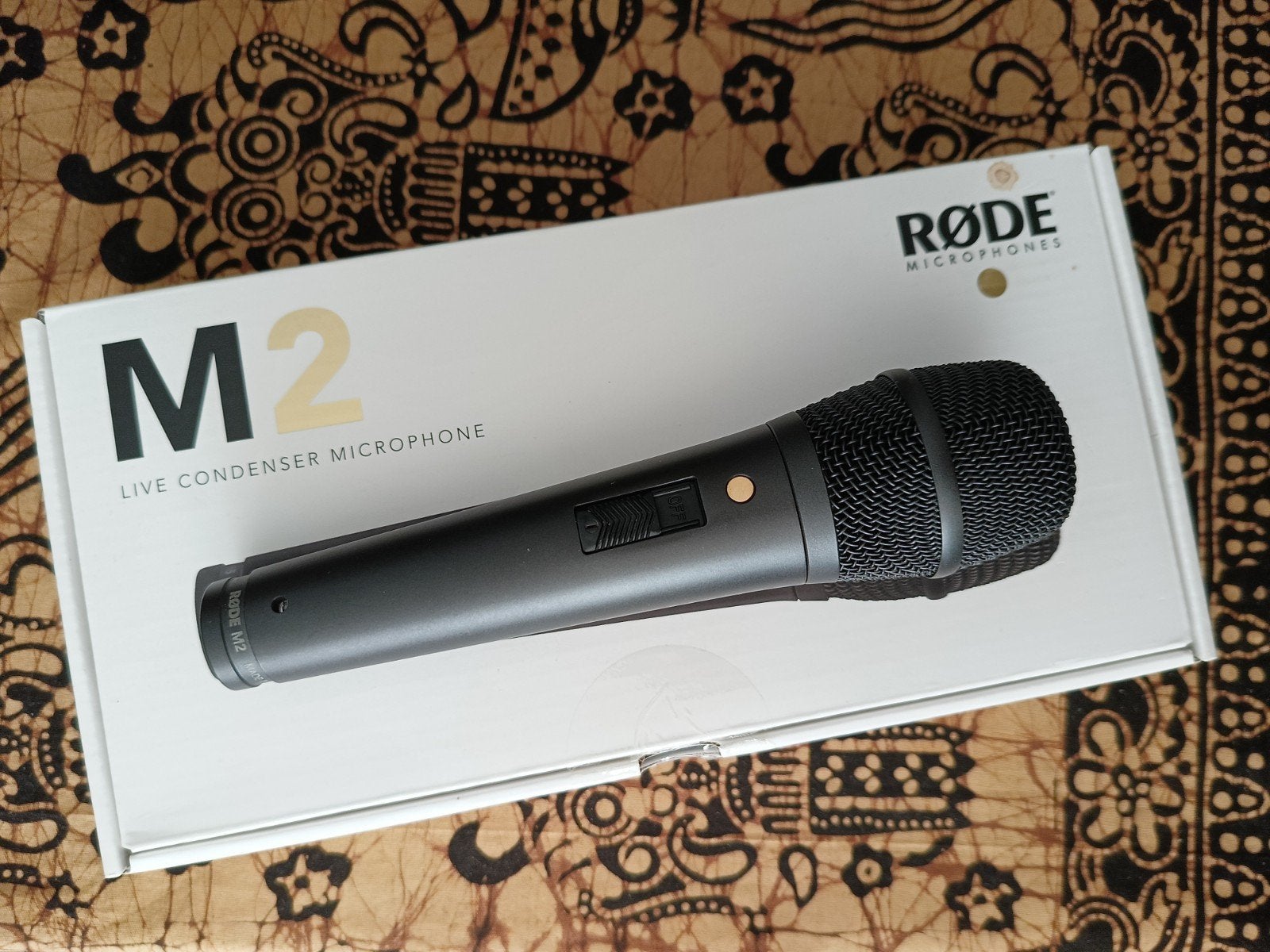 Rode M2 Live Condensator Microfoon - nieuw, Ophalen of Verzenden, Nieuw, Studiomicrofoon