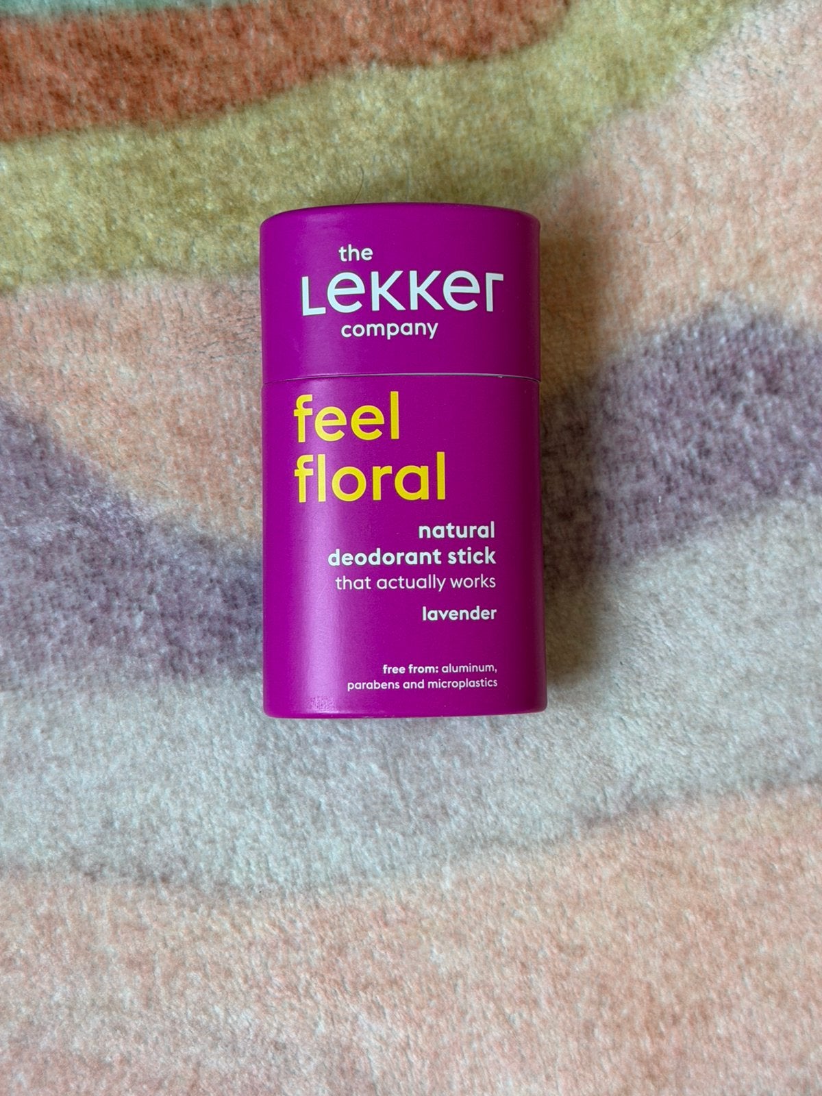 The Lekker Company Feel Floral Natural Deodorant Lavender, Sieraden, Tassen en Uiterlijk, Uiterlijk | Lichaamsverzorging, Ophalen of Verzenden