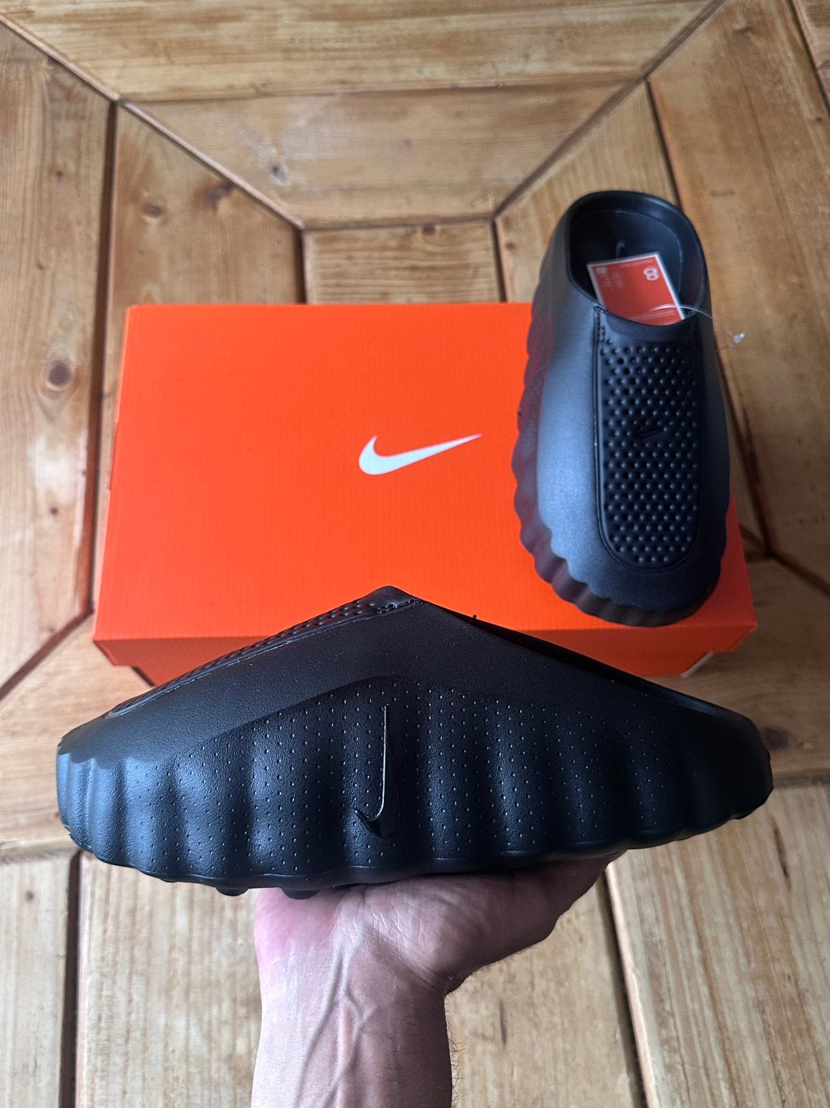 Nike Mind 001 Slide ‘Triple Black’ - Maat 41, Slippers, Zwart, Nieuw, Ophalen of Verzenden