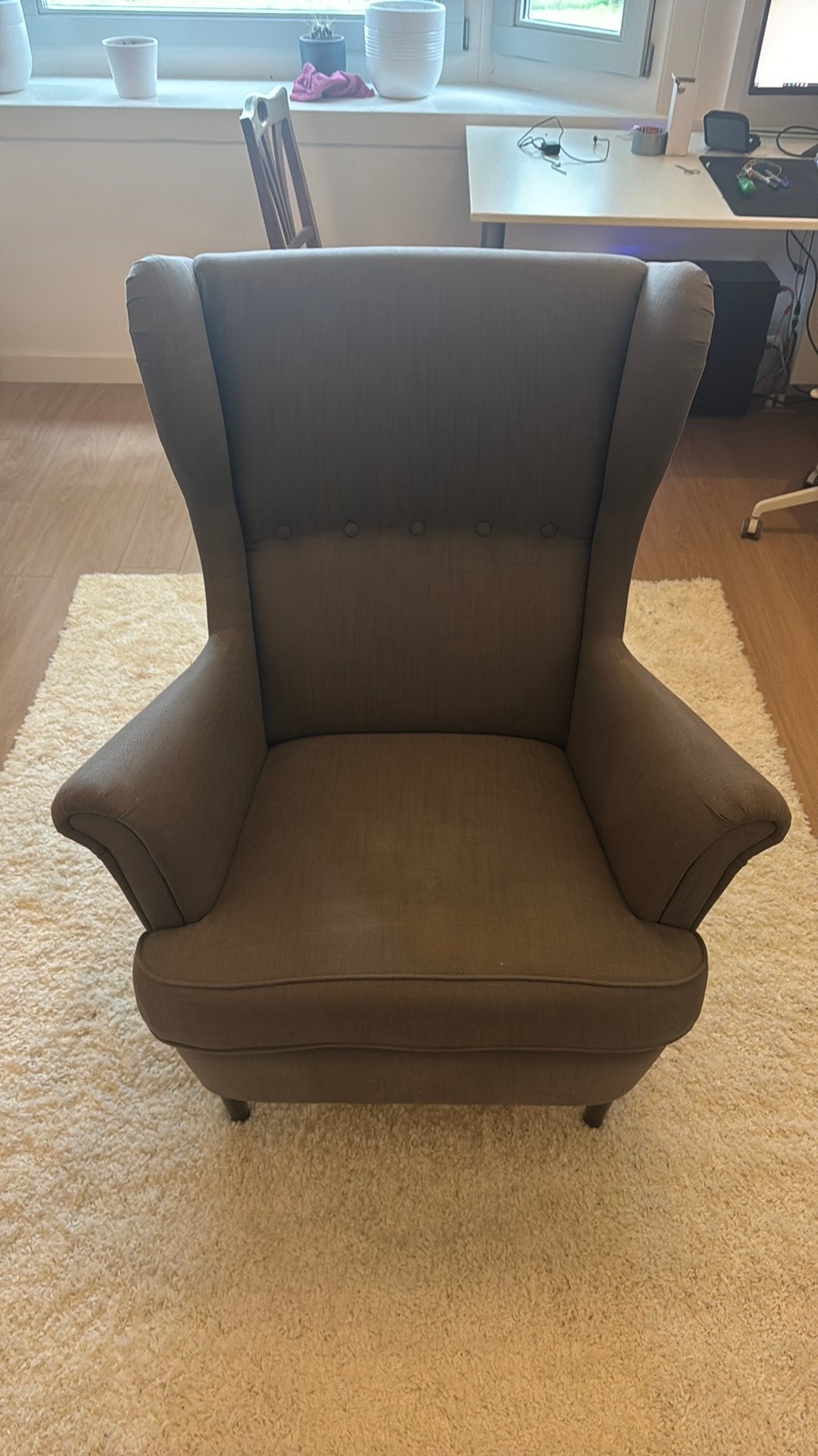 Ikea Strandmon Stoel, Ophalen, Zo goed als nieuw, 75 tot 100 cm, 50 tot 75 cm