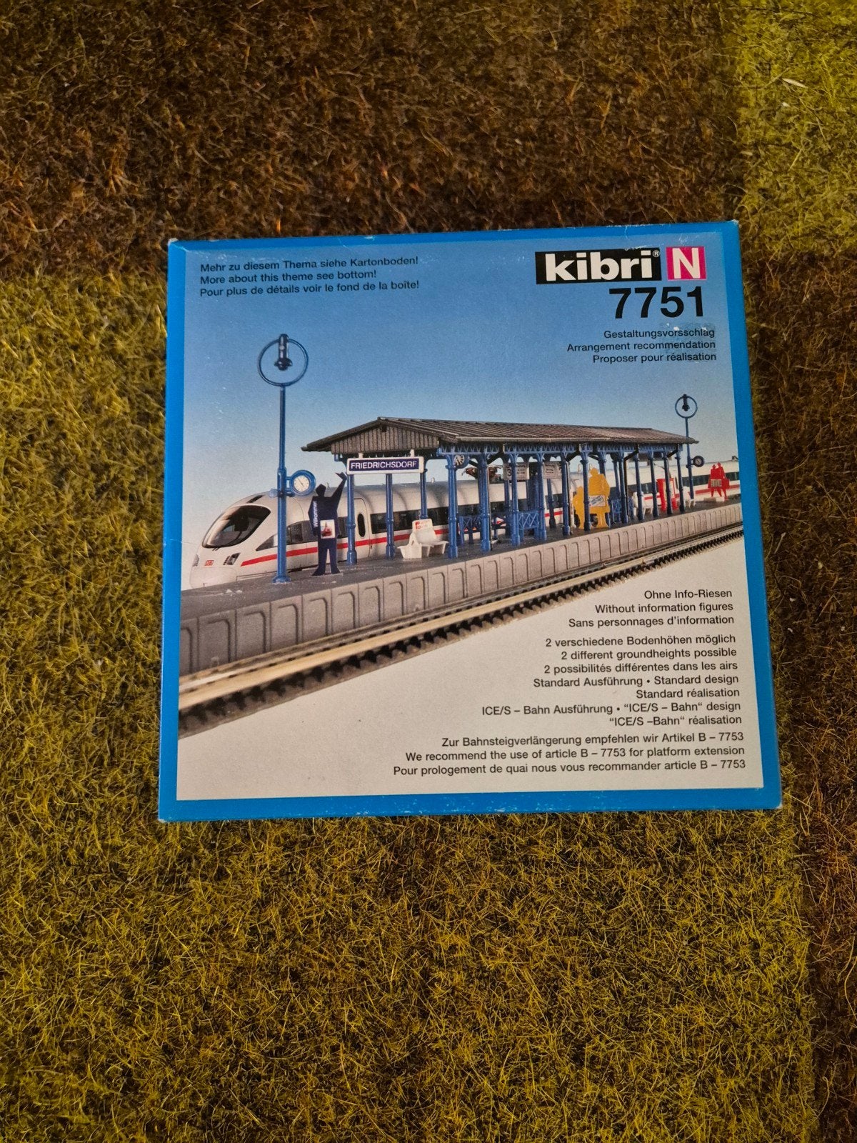 Kibri 7751 Station Friedrichshof N-spoor, Ophalen of Verzenden, Nieuw, Brug, Tunnel of Gebouw, Overige merken