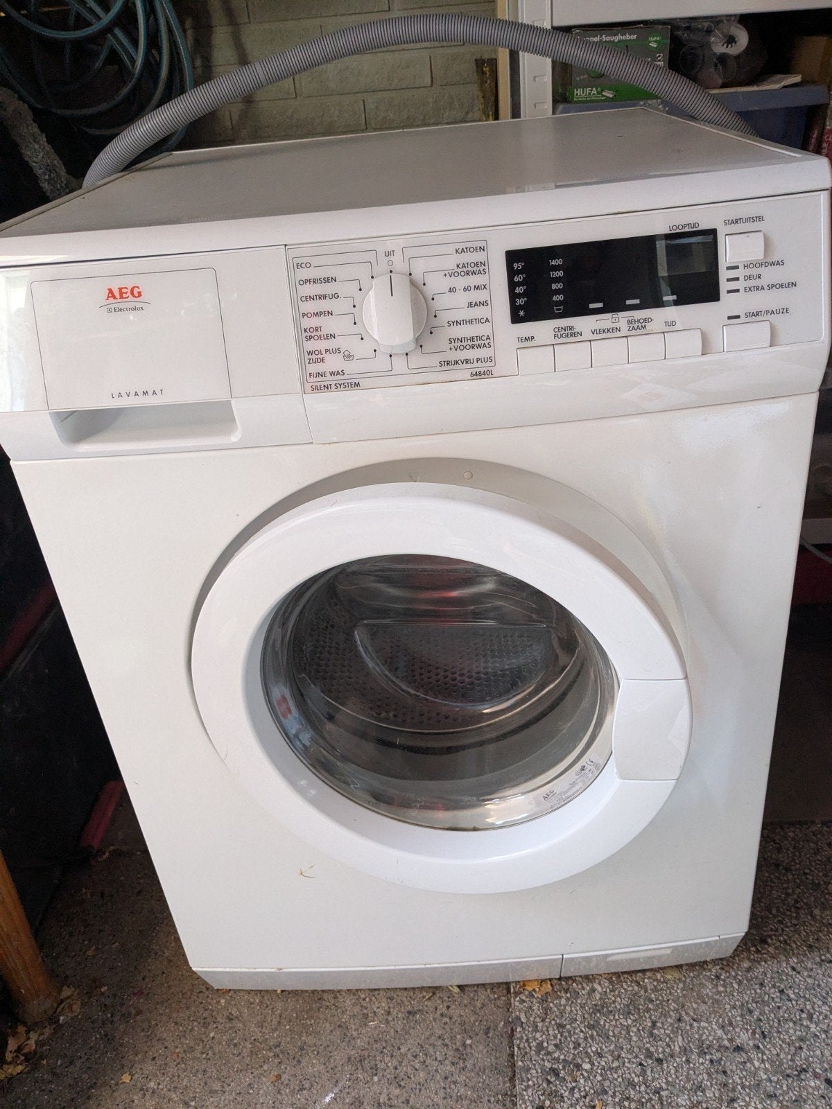 AEG Lavamat 64840L Wasmachine - Voorlader, Wolprogramma, 6 tot 8 kg, Gebruikt, Overige typen