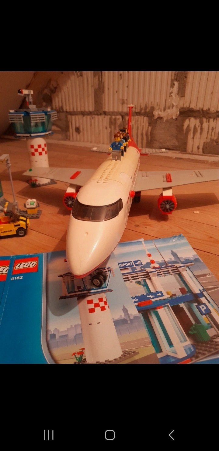 LEGO vliegtuig en vliegveld 3182, City, Lego, Inclusief instructies, Ophalen of Verzenden