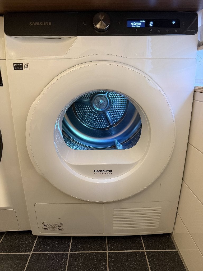 Samsung Wasmachine en Droger los of als set, Ophalen, Zo goed als nieuw, Voorlader, 85 tot 90 cm