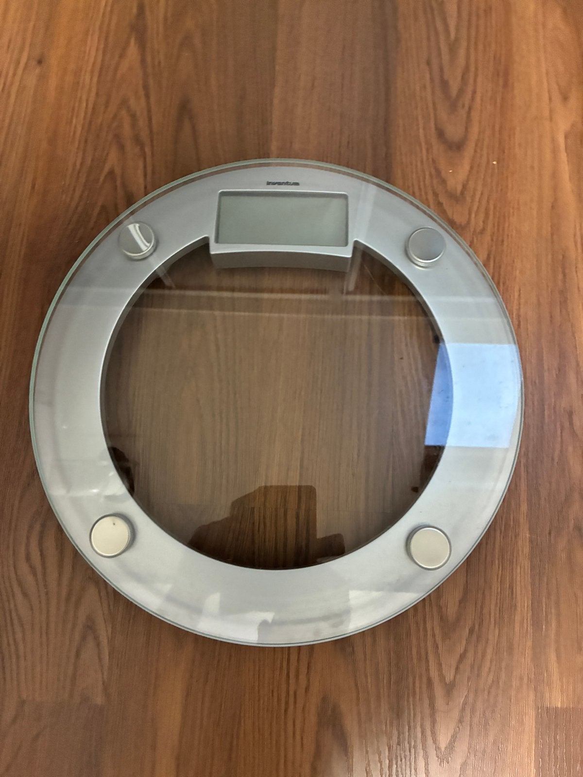 Inventum Personenweegschaal PW518G - Zo goed als nieuw, 100 kg of meer, Ophalen of Verzenden, Personenweegschaal, Fijner dan 1 gram