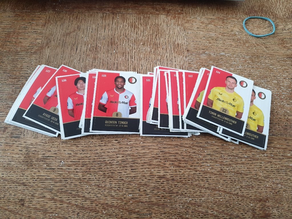 Feyenoord voetbalplaatjes, Ophalen of Verzenden, Nieuw, Feyenoord, Poster, Plaatje of Sticker