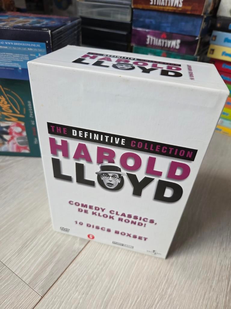 Harold Lloyd - The Definitive Collection - 10 dvd boxset, Alle leeftijden, Ophalen of Verzenden, Zo goed als nieuw, Komedie