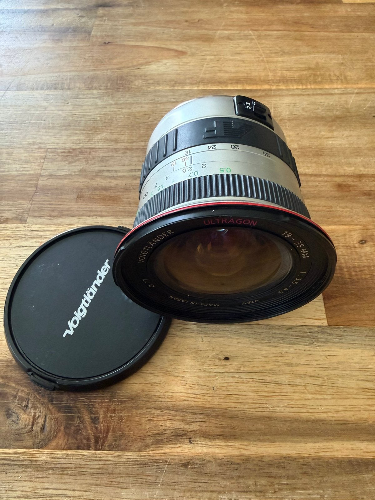 Voor Canon EF: Voigtlander Ultragon 19-35mm | Incl. camera!, Audio, Tv en Foto, Autofocus, Zo goed als nieuw, Voigtlander, Canon EF