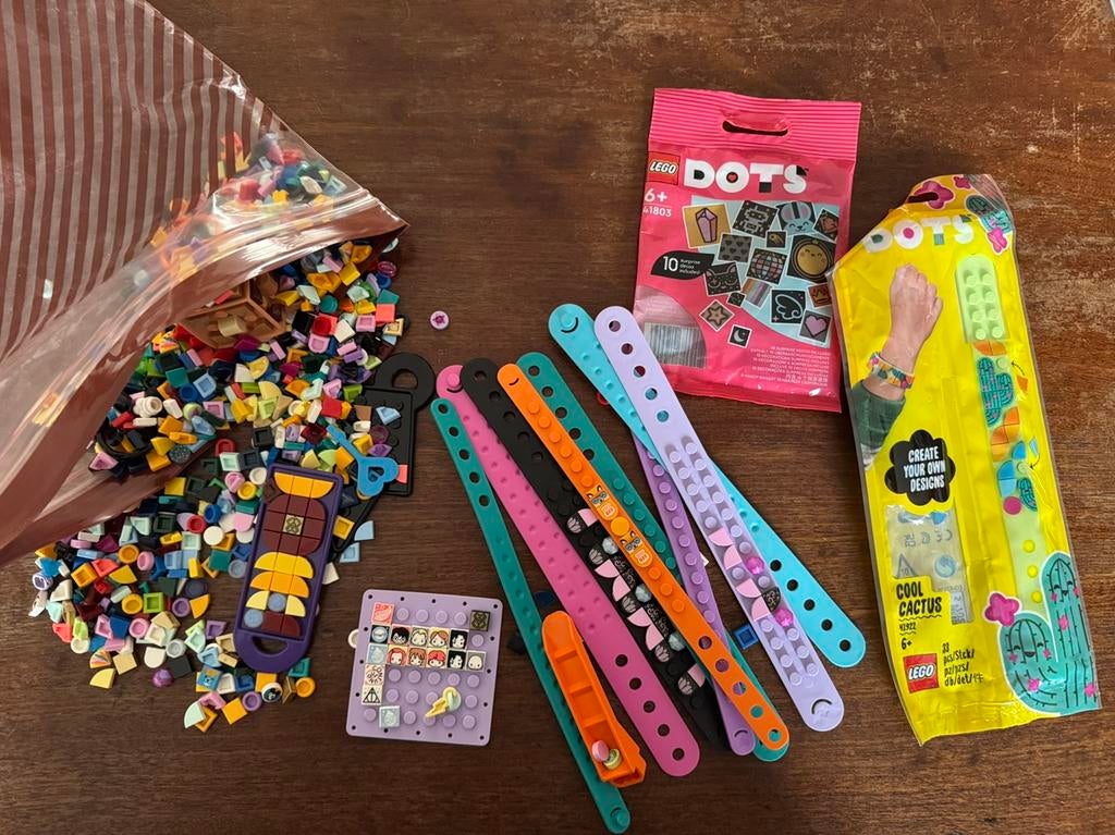 LEGO Dots - pakket Harry Potter en diversen, Ophalen of Verzenden, Zo goed als nieuw, Losse stenen, Lego