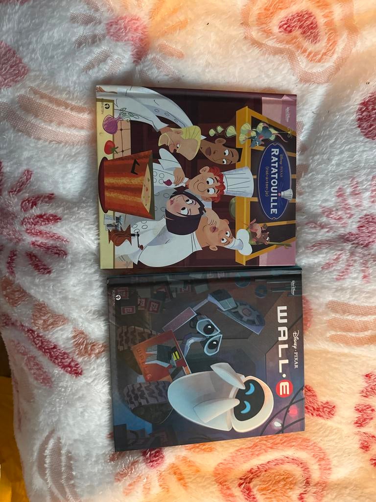 2 Disney Pixar boeken: Ratatouille & WALL-E (met DVD), Ophalen, Gelezen, Tv-bewerking