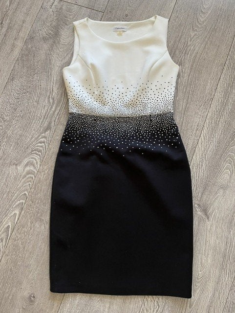 Jurk maat 38 - Calvin Klein, Kleding | Dames, Maat 38/40 (M), Zwart, Ophalen of Verzenden, Zo goed als nieuw