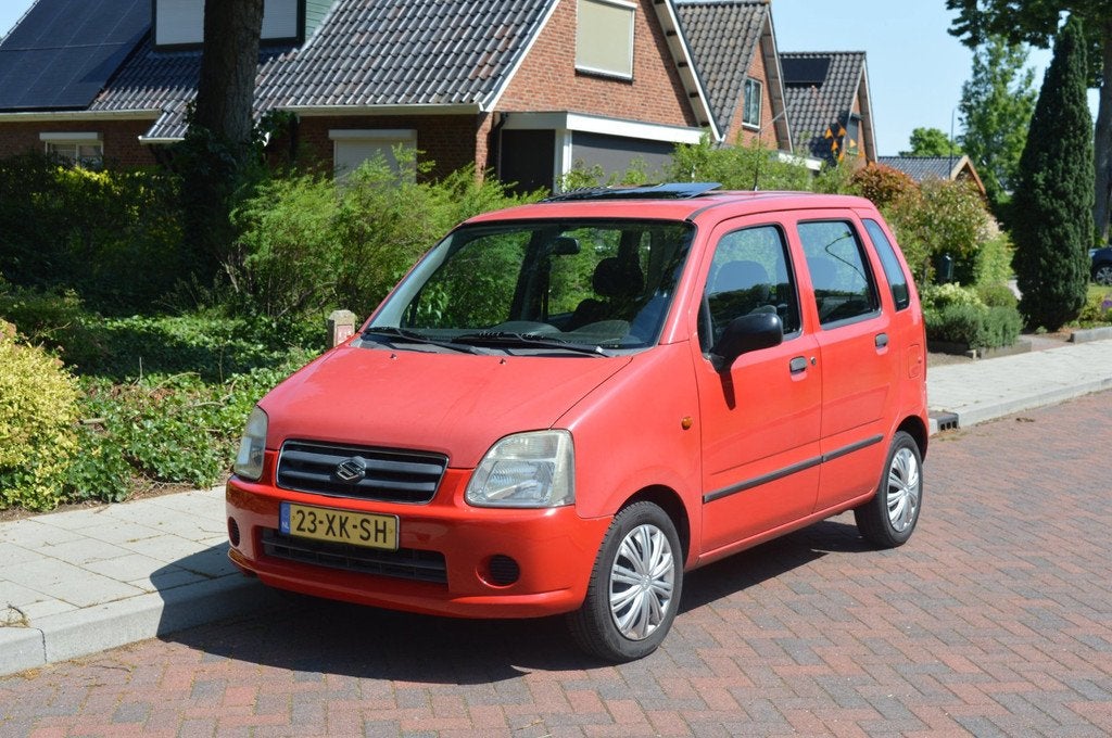 Suzuki Wagon R+ 1.0 Trend 1ste eigenaar/133dkm/NAP/schuifdak, Voorwielaandrijving, Airbags, Stof, Gebruikt