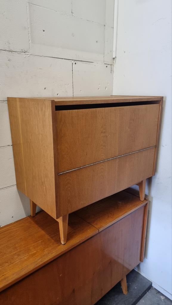 Vintage dekenkist jaren 60, Gebruikt, ,, Ophalen of Verzenden, ,