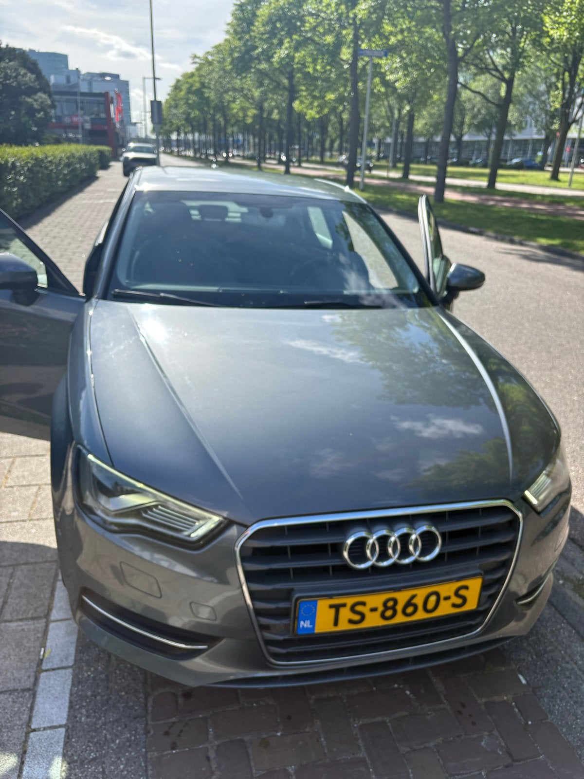 Audi A3 1.2 Tfsi 81KW SB S-tronic 2016 Grijs, Auto's, Audi, 4 cilinders, 1175 kg, 630 kg, Particulier