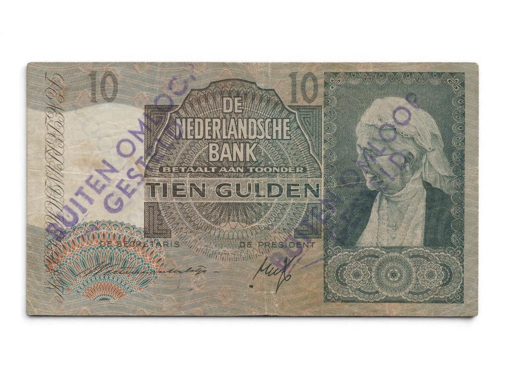Nederland 10 Gulden 1941 Emma Buiten omloop gesteld