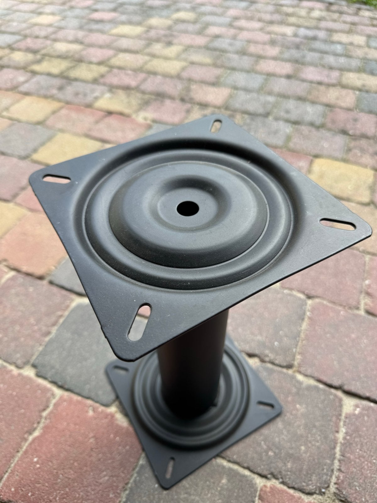 Bootstoelpoot - 33 - cm - staal - zwart, Ophalen of Verzenden, Nieuw, Overige typen, Motorboot