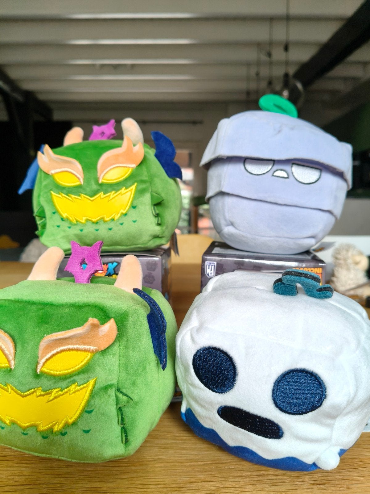 4 blox fruits plushies zonder dlc, Ophalen, Zo goed als nieuw, Jongen of Meisje