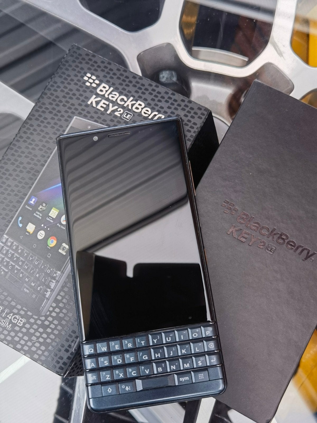 Als nieuw BlackBerry Key2 LE champagne 64GB | DUAL sim, Telecommunicatie, Overige kleuren, Touchscreen, Ophalen of Verzenden, Zo goed als nieuw