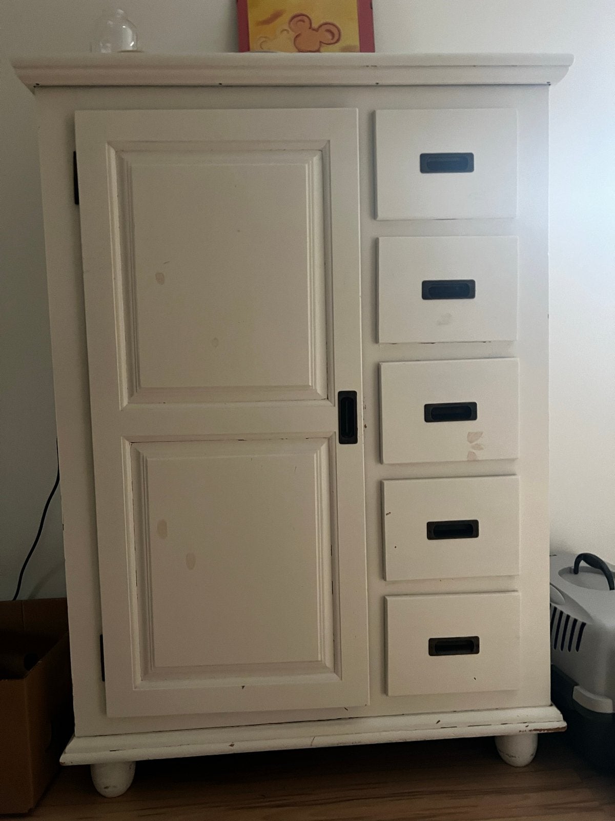 Gratis houten kast - Leuk opknap project, Ophalen, Gebruikt, 100 tot 150 cm, 50 tot 100 cm
