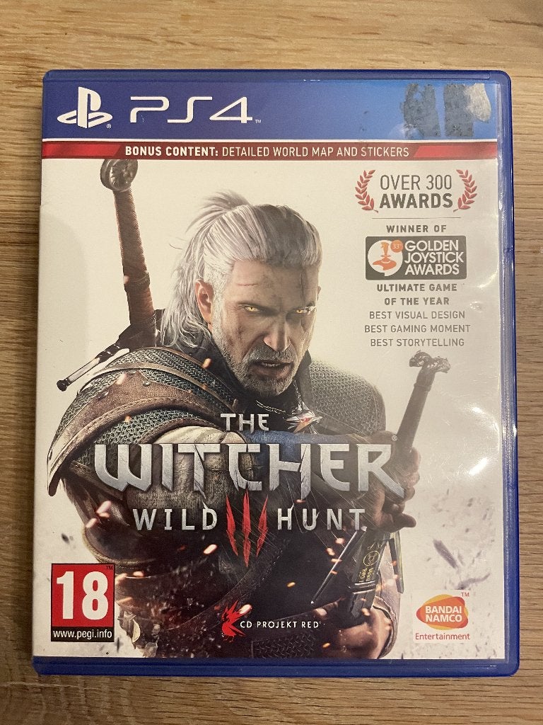 The Witcher 3 Wild Hunt, Vanaf 18 jaar, 1 speler, Eén computer, Zo goed als nieuw