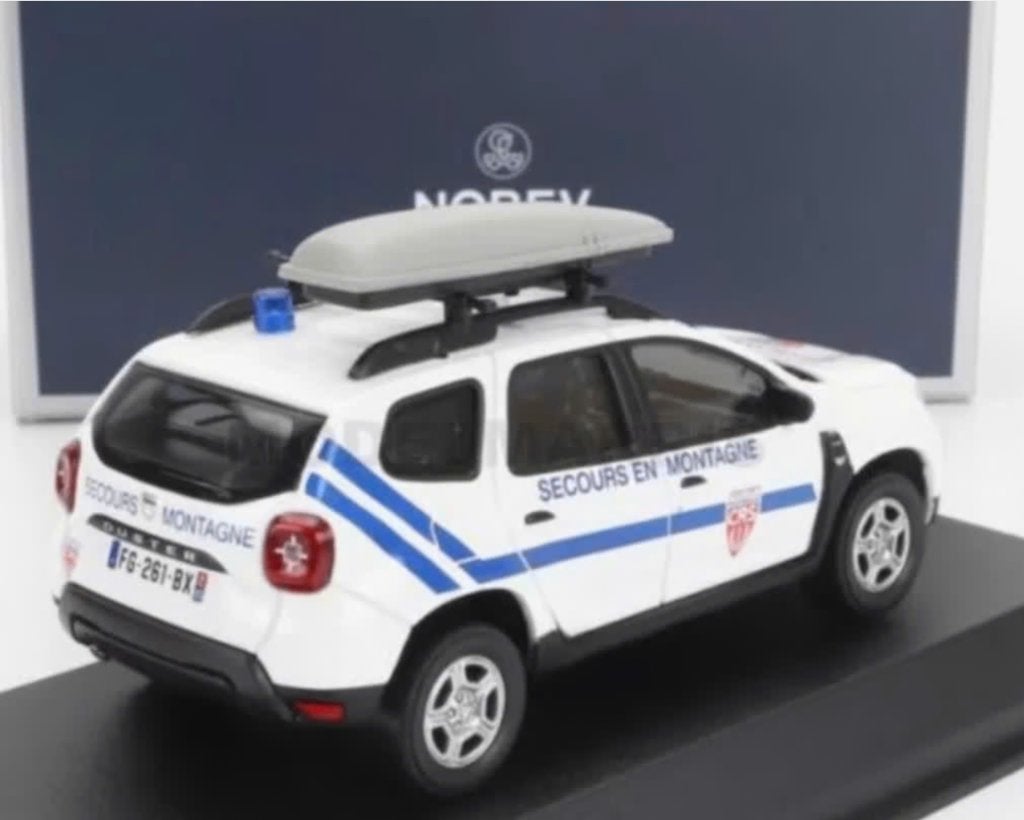 Dacia Duster 2020 Police CRS MONTAGNE 1/43 Norev ref. 509026, Verzenden, Nieuw, Auto, Norev