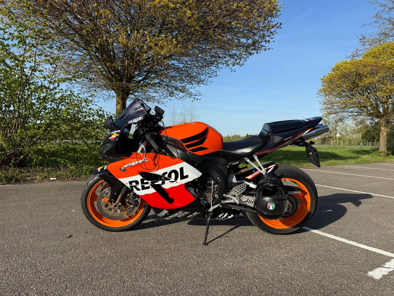 Honda CBR 1000 RR Fireblade Repsol Origineel NL motor, 4 cilinders, Motorrijbewijs A, Gebruikt, Particulier