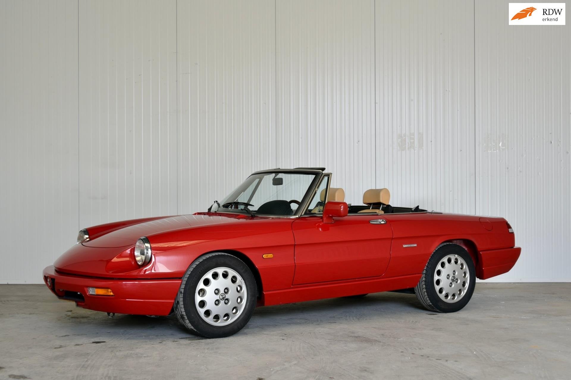 Alfa Romeo Spider 2.0, Achterwielaandrijving, Gebruikt, Beige, Cabriolet