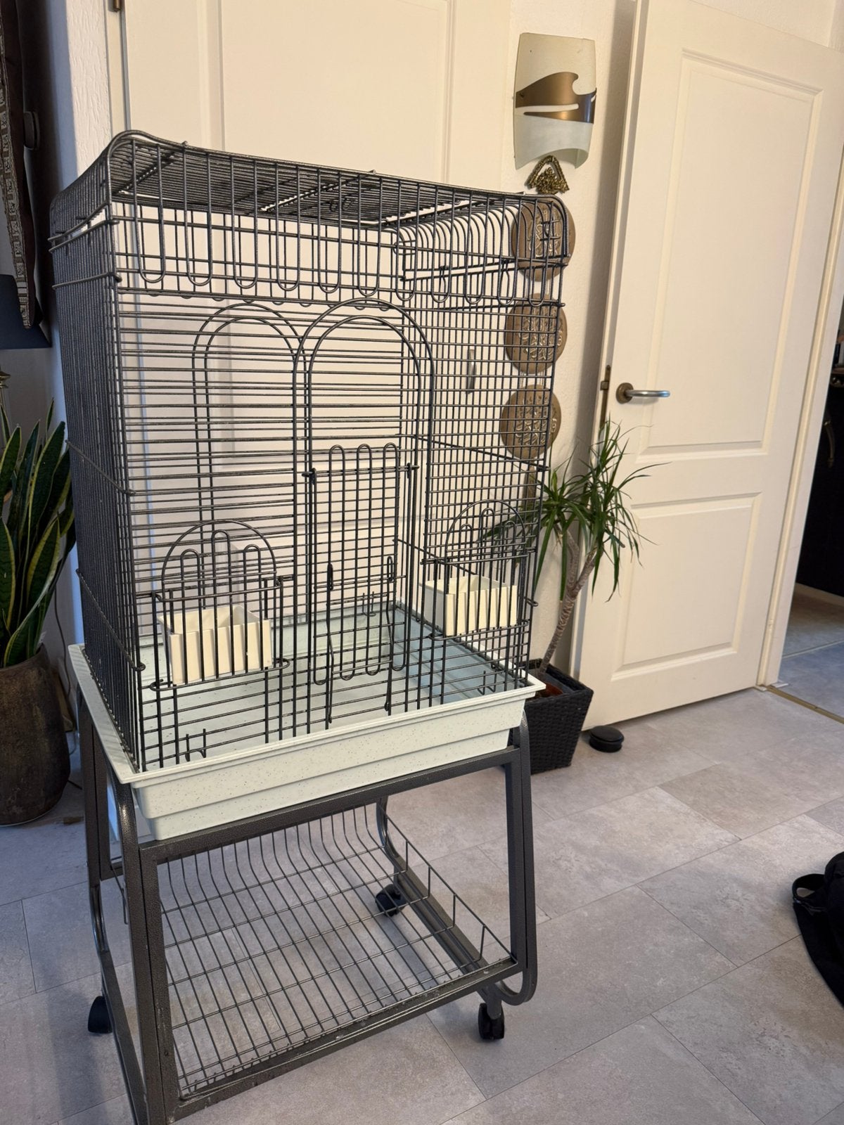Vogel kooi, Ophalen, Nieuw, Metaal, Vogelkooi