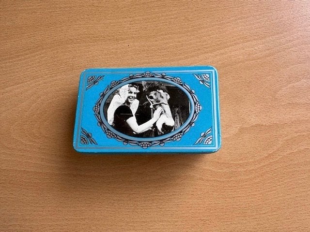 Vintage blikje van Zeeuwse roomboter babbelaars, Verzamelen, Blikken, Ophalen of Verzenden, Gebruikt, Overige, Overige merken