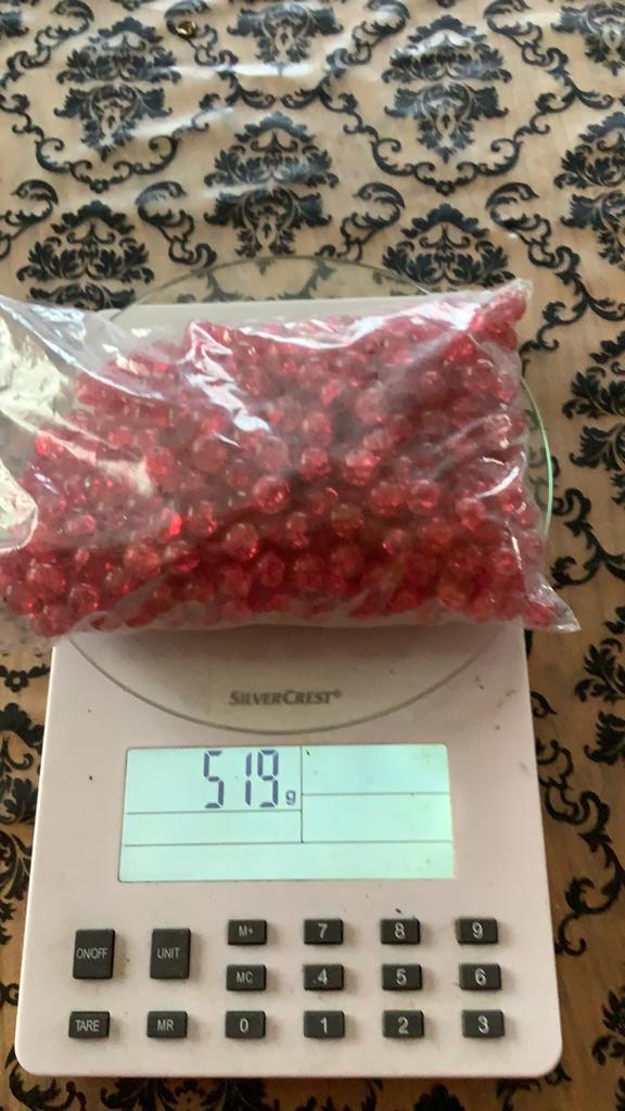 519 gr glaskralen voor 6.00, Ophalen of Verzenden, Nieuw, Kraal