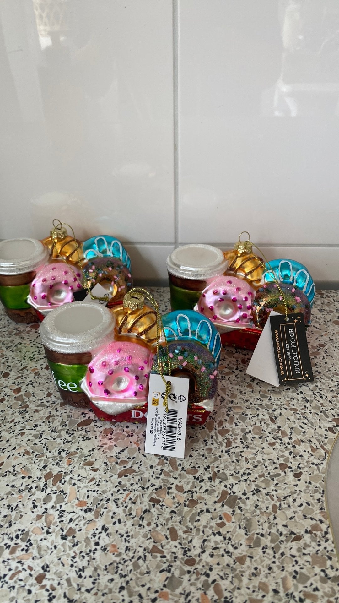 Drie prachtige kerst artikelen/, Ophalen, Zo goed als nieuw, Kerst of Sinterklaas