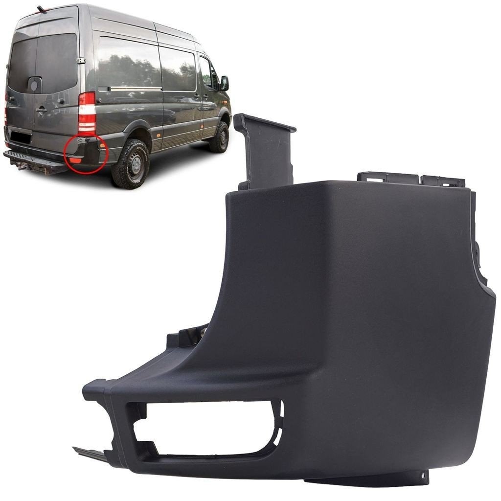 Rechter bumperhoek Voor Mercedes Sprinter W906 / VW Crafter, Verzenden, Automotive Parts, A.parts@hotmail.nl, Trasmolenlaan 12 3447 GZ Woerden