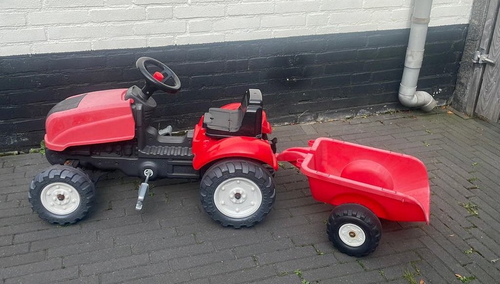 Grote traktor mer aanhanger, Ophalen, Zo goed als nieuw, Overige merken