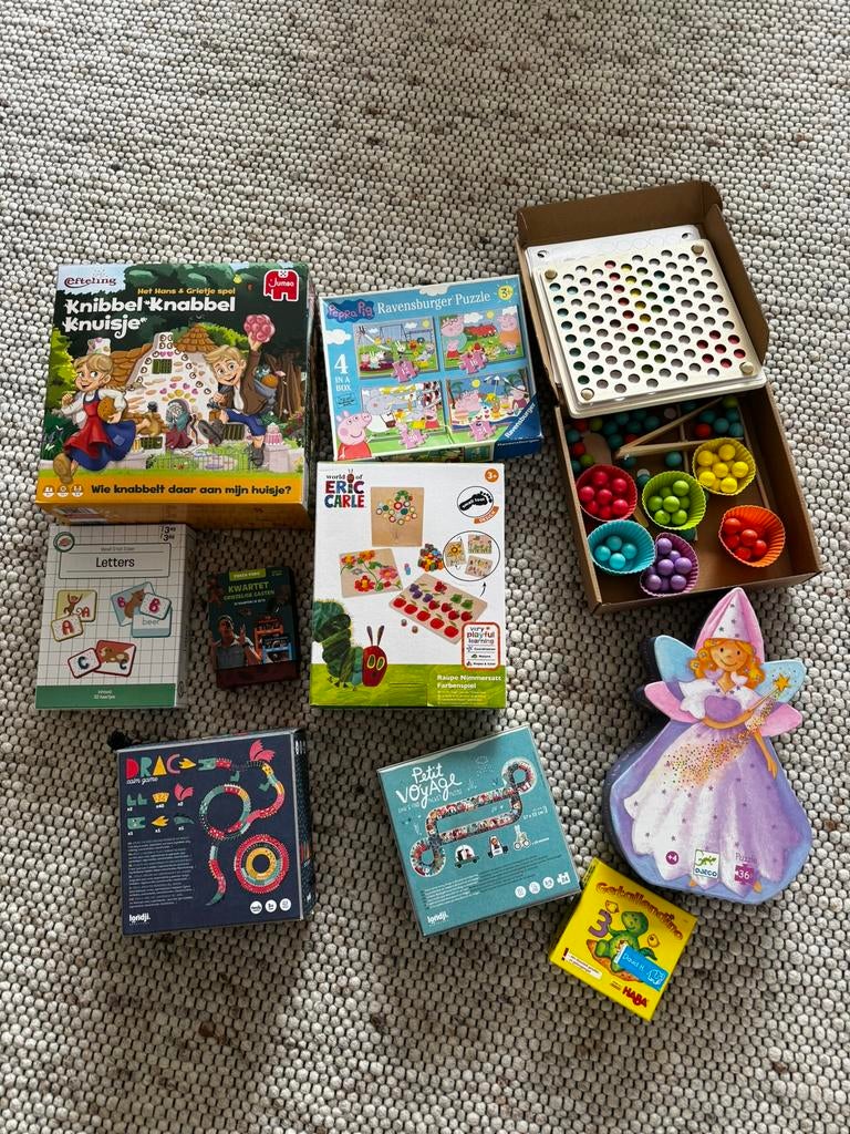 Diverse spellen en puzzels voor €1 of €2, Ophalen of Verzenden, Zo goed als nieuw