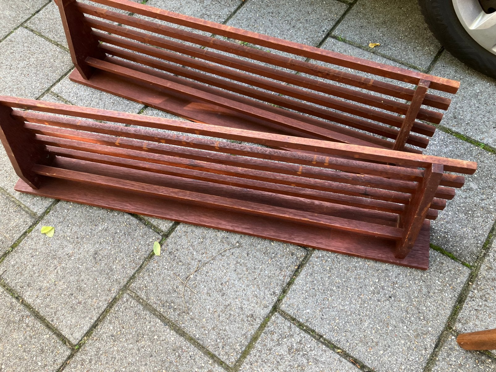 2 vintage Pannenrekken. 100 cm lang., Ophalen of Verzenden