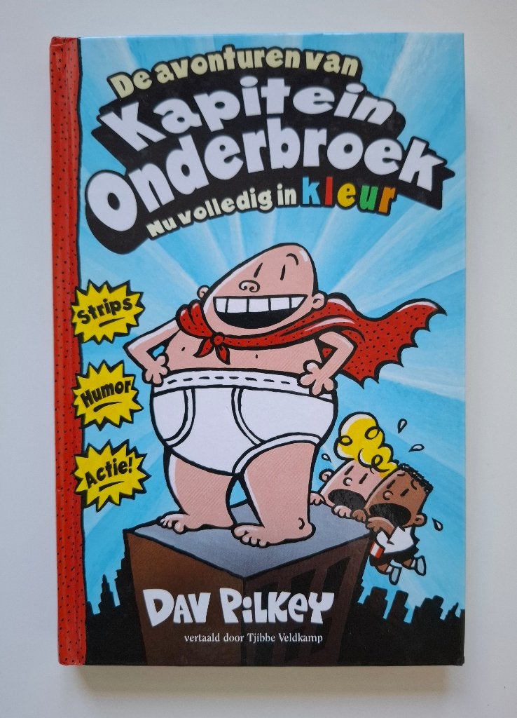 De avonturen van Kapitein Onderbroek - Dav Pilkey, Ophalen of Verzenden, Zo goed als nieuw, Dav Pilkey, Fictie algemeen
