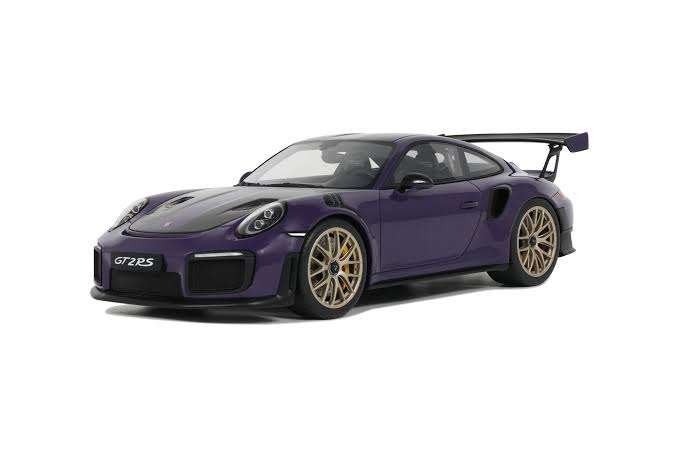 GT Spirit Porsche 911 GT2 RS Pack Ultraviolet 1:18, Overige merken, -, -, Nieuw