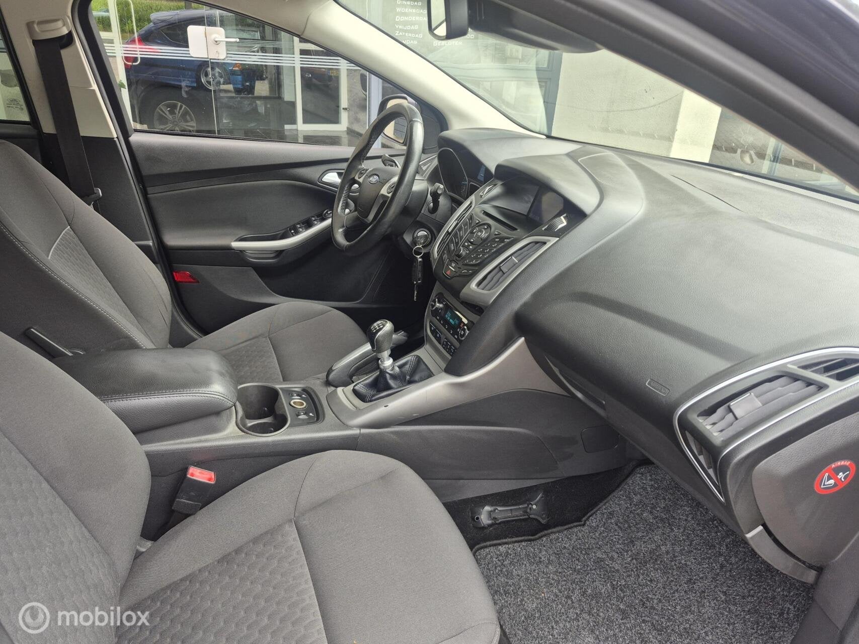 Ford Focus 1.0 EcoBoost Titanium 5DRS, 2013|Clima|Stoelverw., Auto's, Euro 5, 635 kg, Handgeschakeld, 3 cilinders