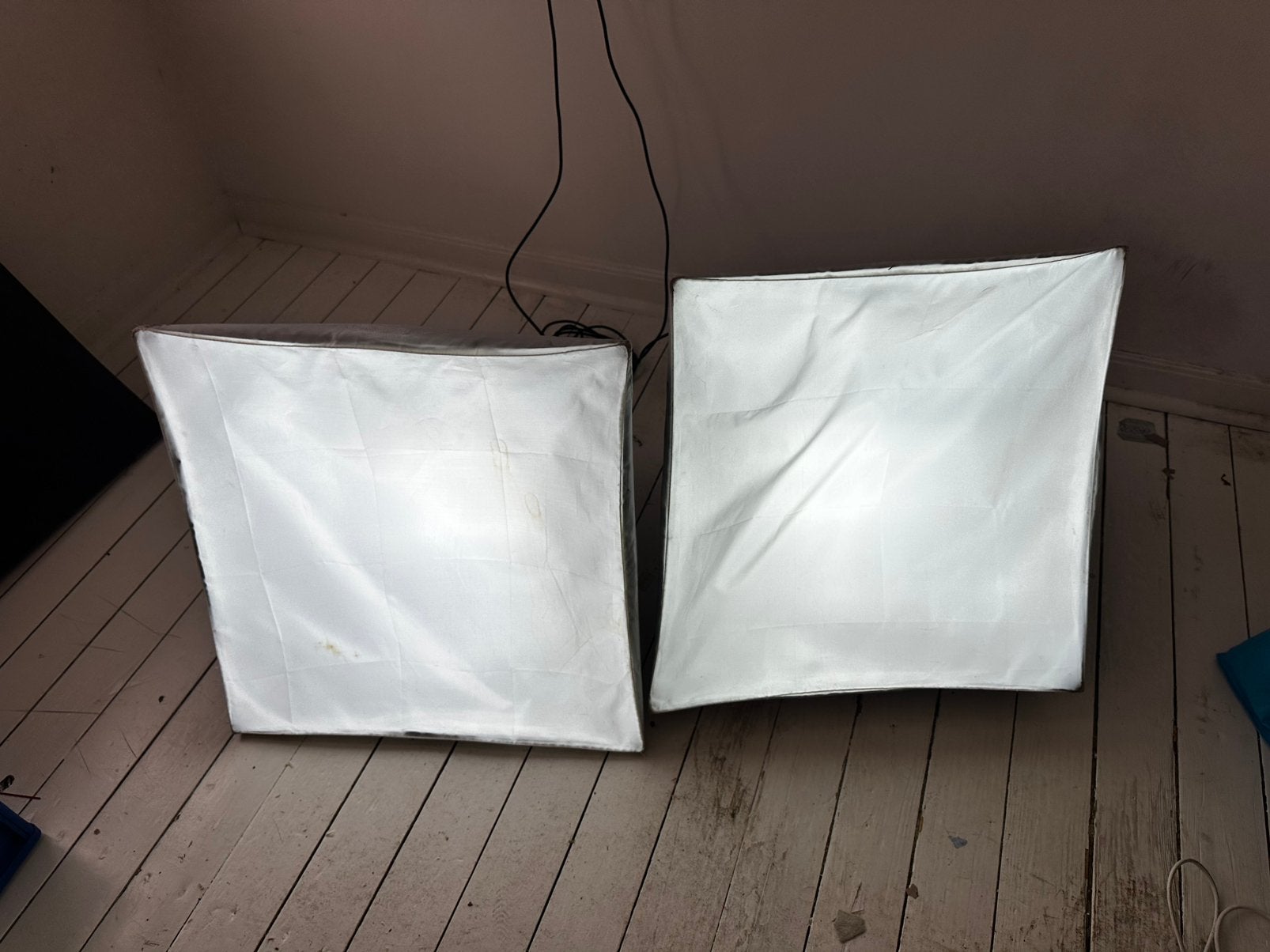 Godox TL-4 continue daglicht softbox 2x, Ophalen, Lamp of Flitsset, Gebruikt, Dimbaar