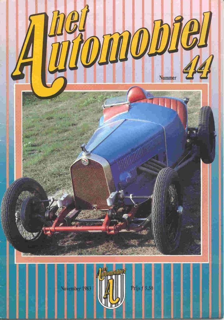 Het Automobiel 44 1983 PTT auto's, Ford T, Austin Seven, NSU, Boeken, Ophalen of Verzenden, Nieuw, Ford