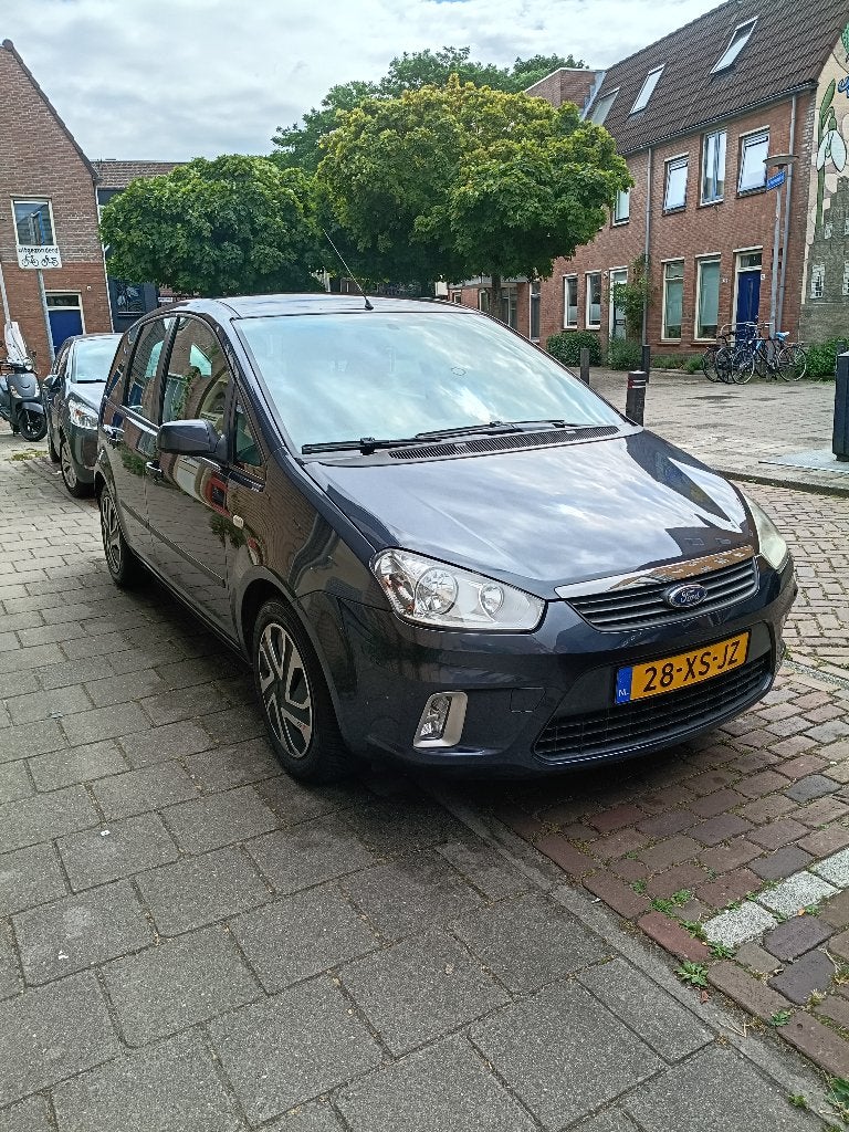 Ford C-Max 1.8 92KW 2007 Grijs, Auto's, Ford, Voorwielaandrijving, 125 pk, 4 cilinders, 1200 kg