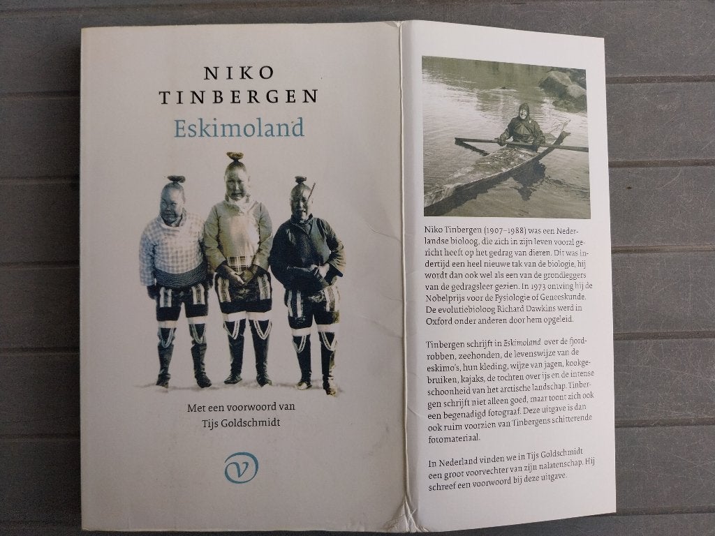 Niko Tinbergen - Eskimoland (voorwoord Tijs Goldschmidt), Ophalen of Verzenden, Gelezen, Europa
