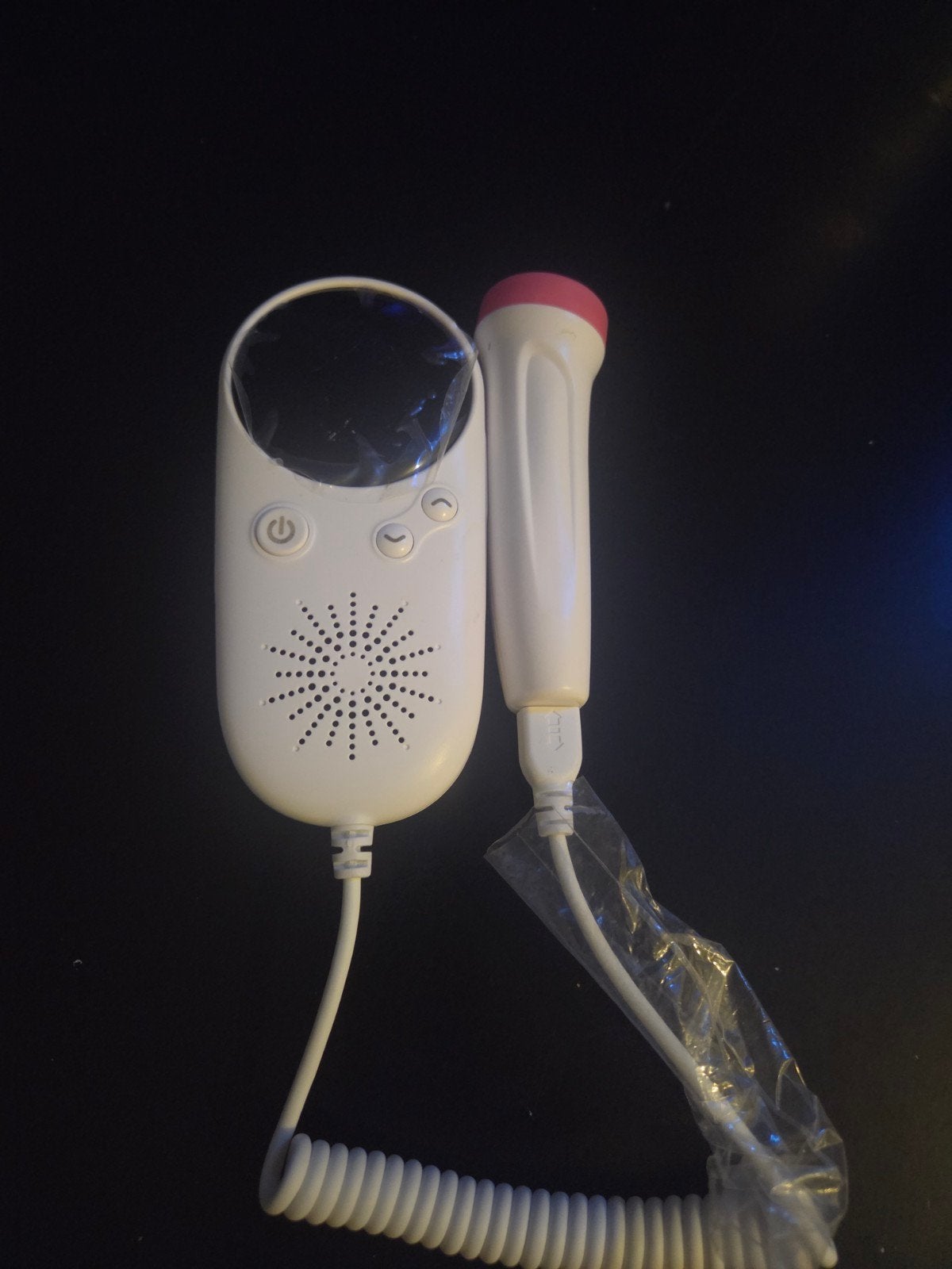 Draagbare Foetale Doppler Hartslagmeter Baby Monitor, Ophalen of Verzenden, Zo goed als nieuw