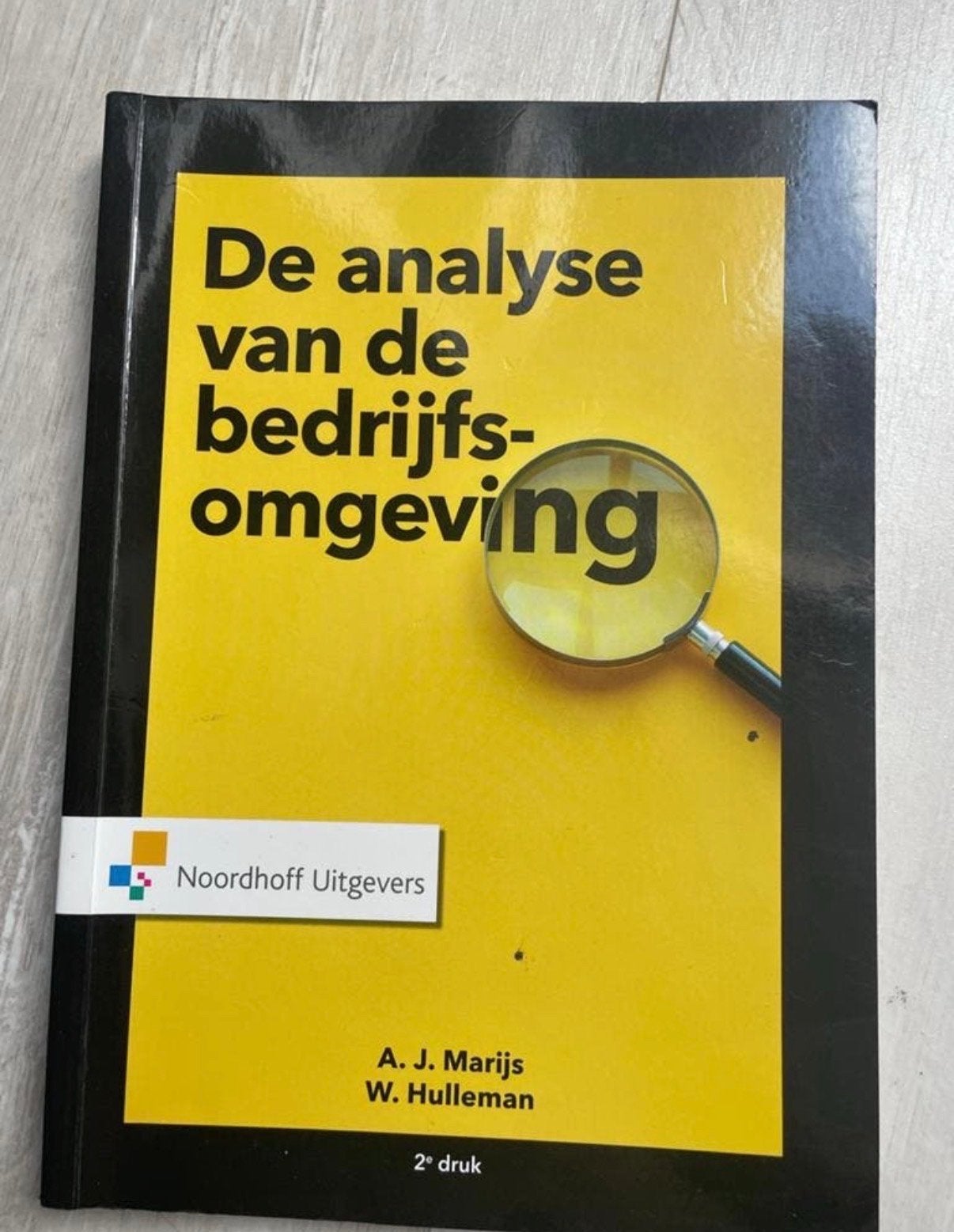 De analyse van de bedrijfsomgeving - A.J. Marijs, Ophalen of Verzenden, Gamma, Gelezen, HBO