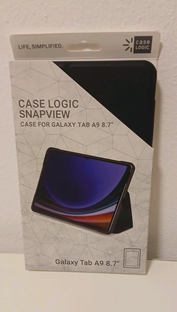 Case logic hoesje voor de samsung tab a9, Ophalen, Nieuw, Bescherming voor- en achterkant, Case Logic