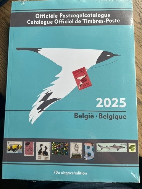 Belgie Postzgelcatalogus 2025 Nieuw en ongebruikt, Postzegels en Munten, Postzegels | Toebehoren, Verzenden, Catalogus