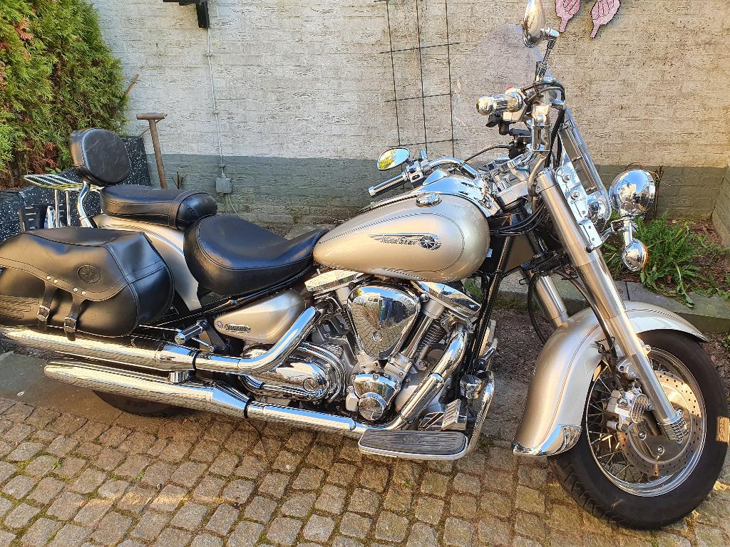 Yamaha xv1600 Wildstar (2004), Motoren, 2 cilinders, 1600 cc, Gebruikt, Particulier