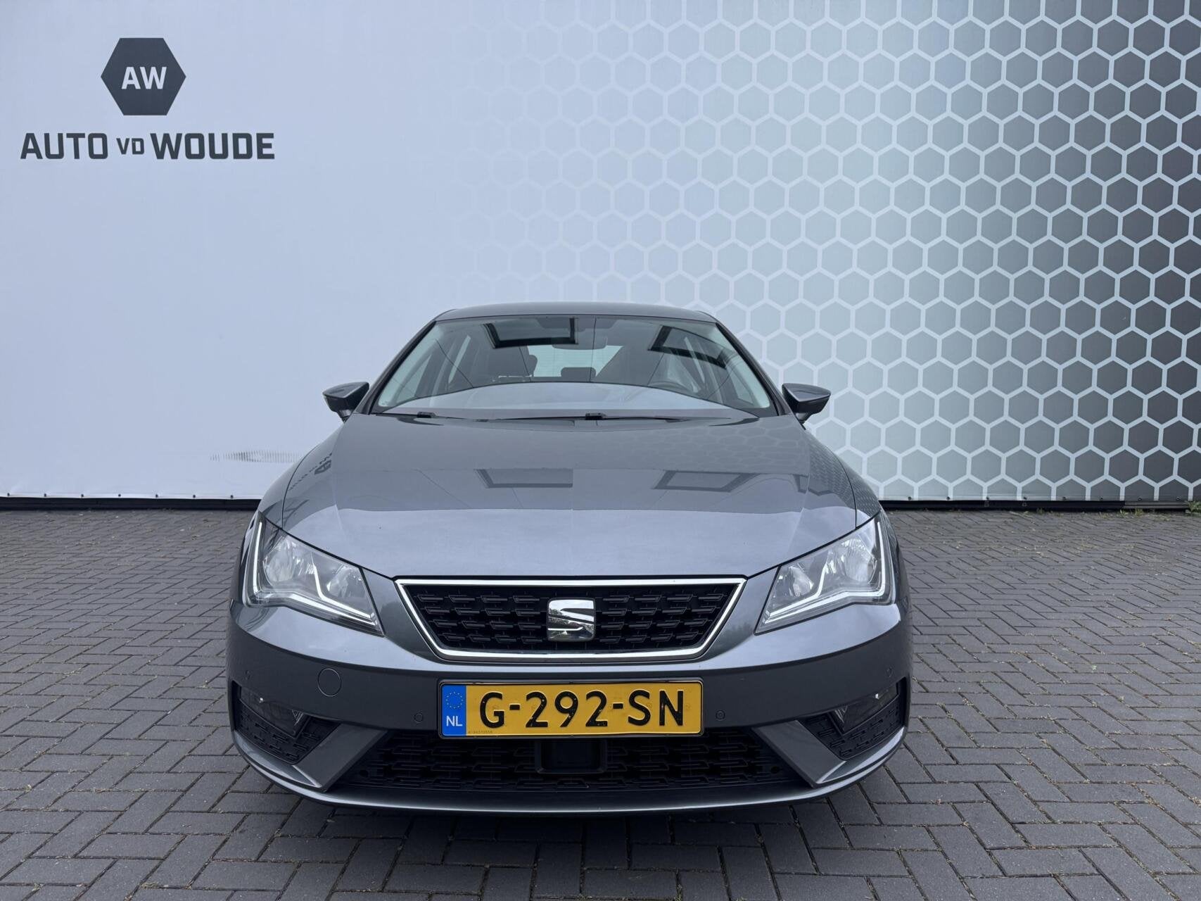 Seat Leon 1.6 TDI Reference Airco Carplay Front assistent, Auto's, Seat, Voorwielaandrijving, 1160 kg, Stof, Gebruikt