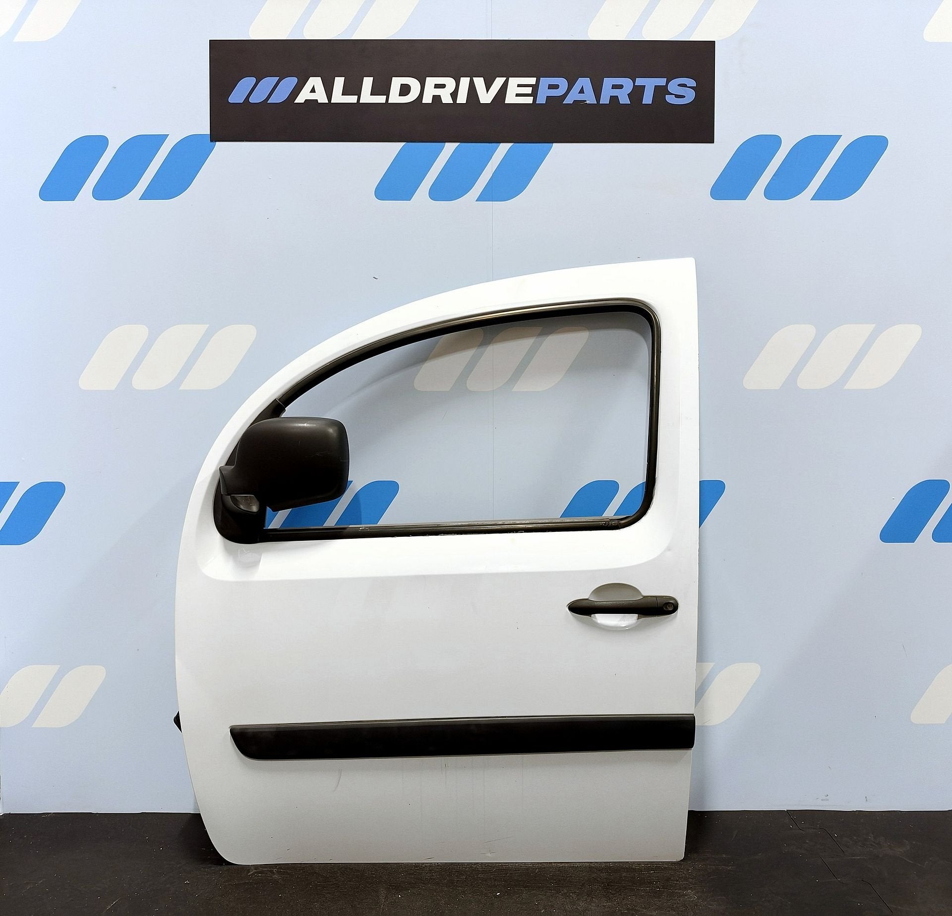 Renault Kangoo II voorportier links wit 801015880R, Gebruikt, -, Deur, -