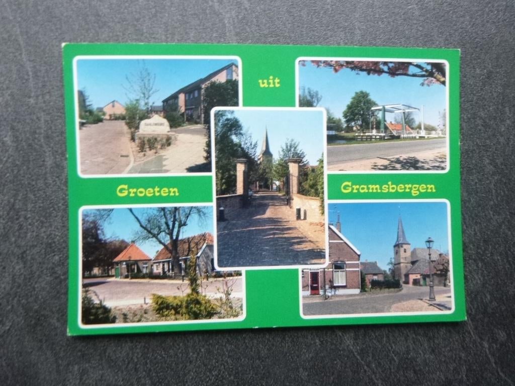 Gramsbergen, Dahlenburg/brug, Verzenden, 1980 tot heden, Gelopen, Noord-Brabant